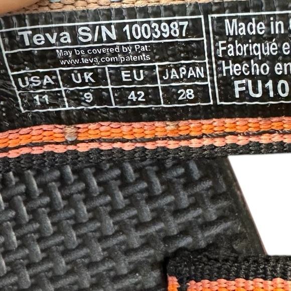 Men’s Teva Original Universal Sandals Size 11 - Picture 5 of 5